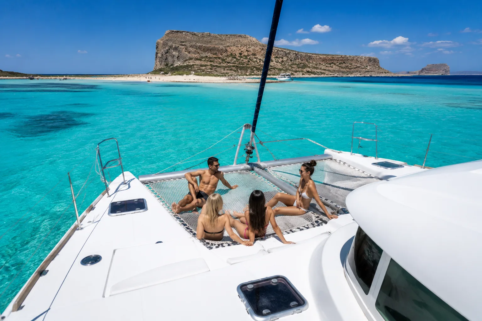 lagoon 380 balos view